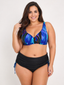 Costum de Baie din Doua Piese Albastru Cod : Y9107-1 (03)