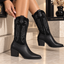 Ciocate Dama din Piele Ecologica Negre Cod: A9989 (B2)