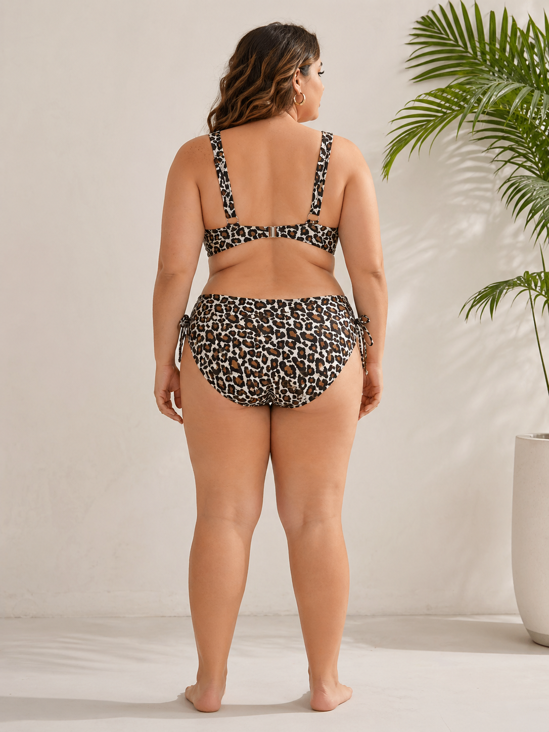 Costum de Baie din Doua Piese cu Print Cod : W928 (016)
