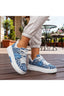 Sneakersi Dama din Denim Albastri Cod: ABO-1569 (X02)