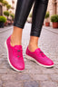 Pantofi Dama Casual din Piele Ecologica Roz Cod: H39 (X02)