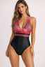 Costum de Baie Intreg Rosu Cod : 23850 (01)