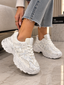 Pantofi Dama Sport din Piele Ecologica Albi Cod: BL566 (A7)