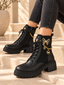 Ghete Dama din Piele Ecologica Negre Cod: NS553P (X02)