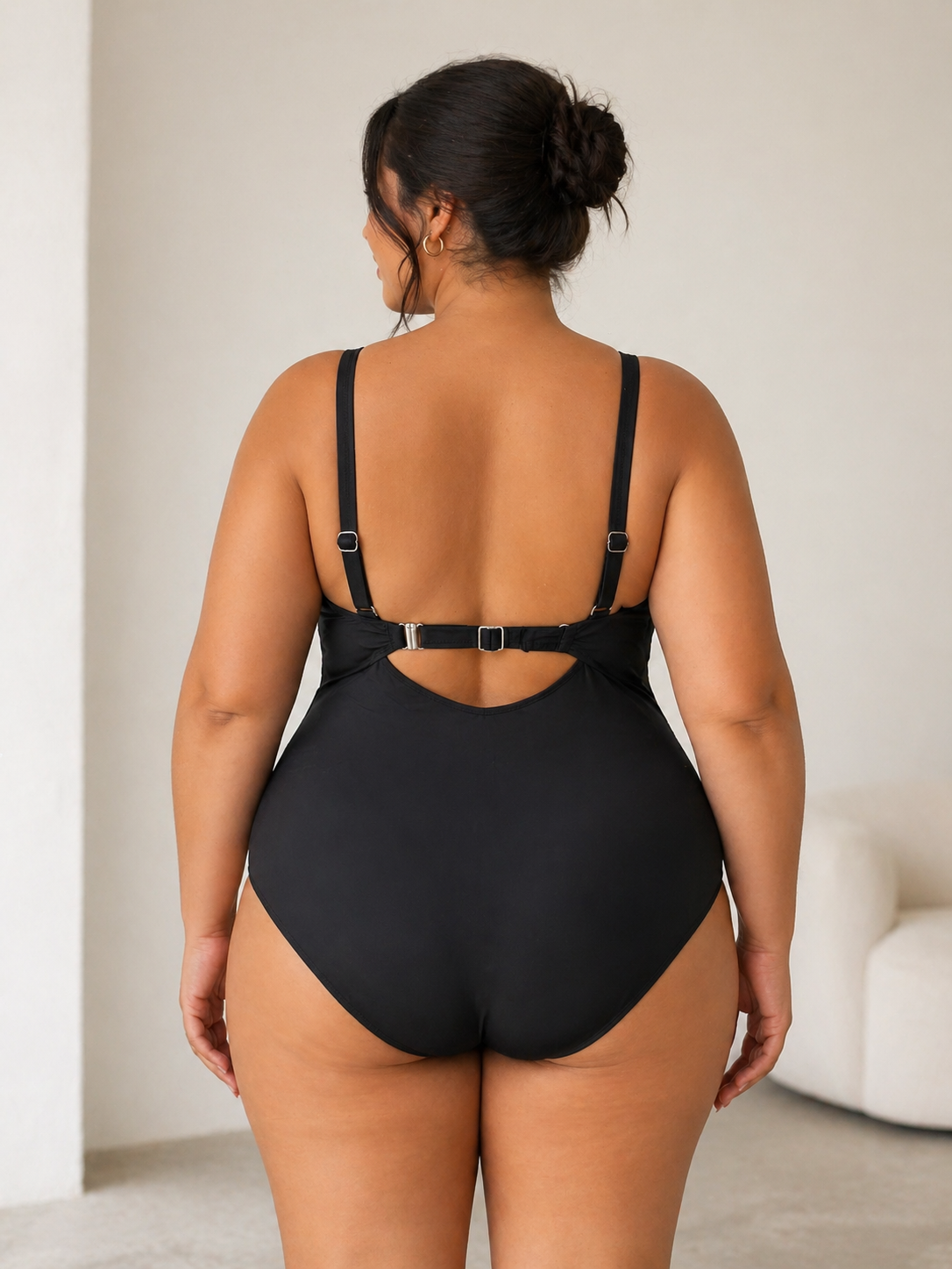 Costum de Baie Intreg Crem Cod : W138 (013)