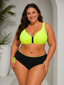 Costum de Baie din Doua Piese Neon Cod : Y9106 (01)