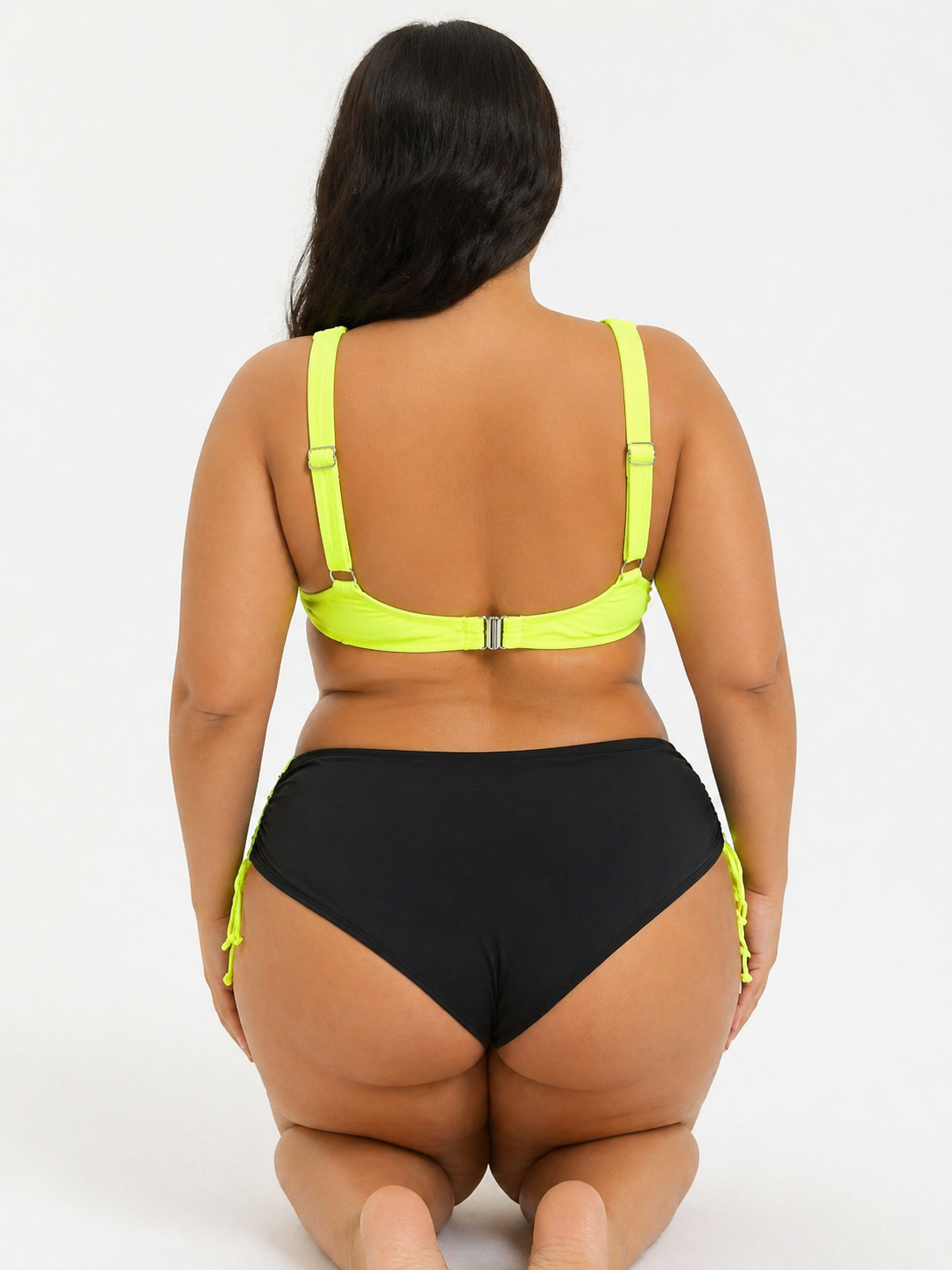 Costum de Baie din Doua Piese Neon Cod : Y9106 (01) Imagine secundară a produsului