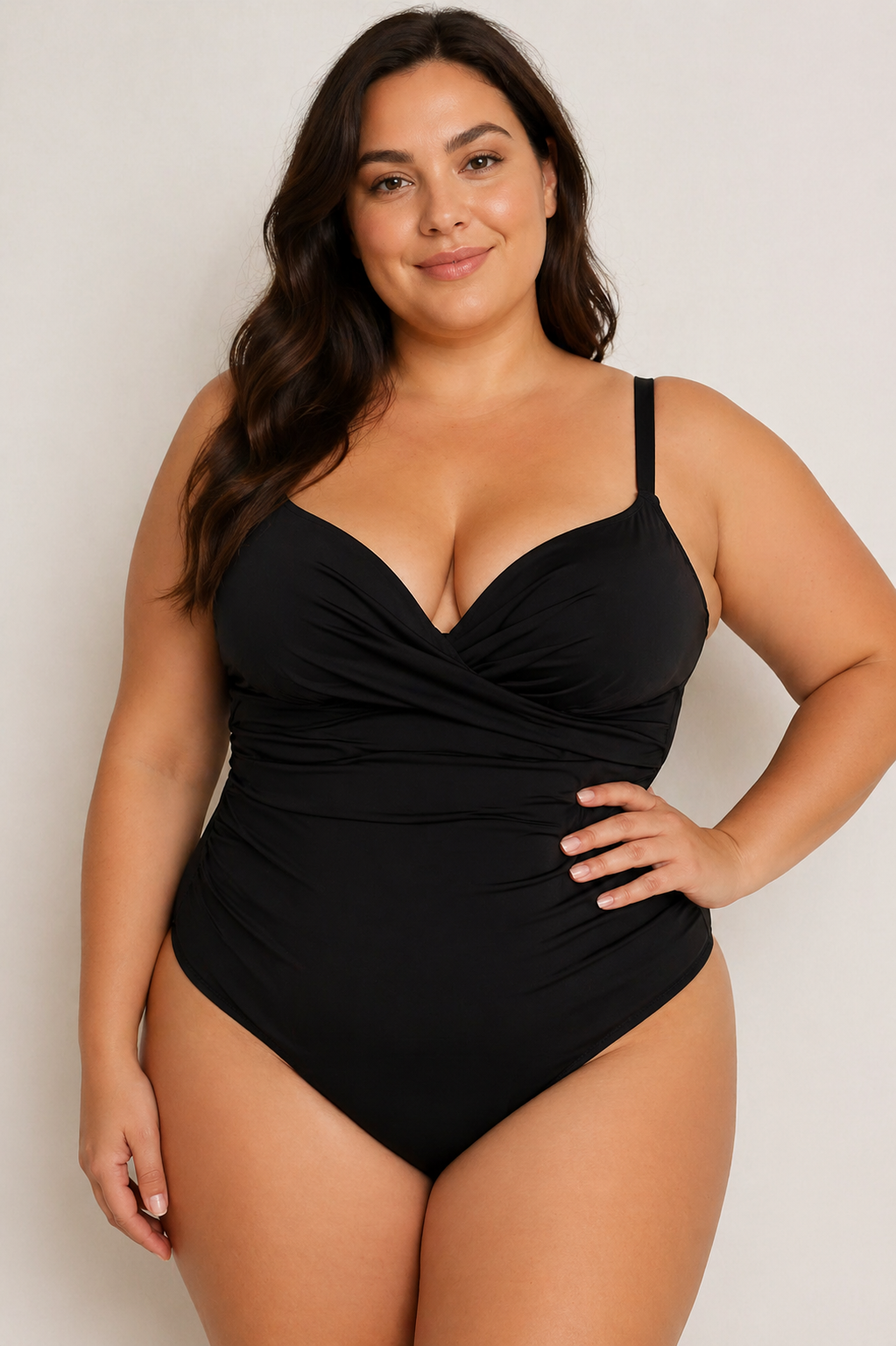 Costum de Baie Intreg Negru Cod : W144 (09)