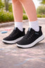 Pantofi Sport Copii din Piele Ecologica Negrii Cod: DX-26  (X03)