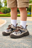 Pantofi Sport Copii din Piele Ecologica Gri Cod: T843-2 (X03)