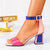 Sandale Dama cu Toc Roz din Piele Ecologica Cod: X8196 (N5)
