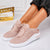 Pantofi Dama Sport Roz din Material Textil Cod : H-27 (X4)