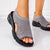 Sandale Dama Gri din Panza Cod: 5781 (P1)