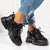 Sneakersi Dama Negri din Piele Ecologica Cod: 8883 (E1)