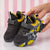 Sneakersi Copii Gri din Piele Ecologica Cod: 6916A (C1)