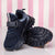 Sneakersi Copii Albastri din Piele Ecologica Cod: 6916A (J6)