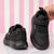Pantofi Sport Copii Negri din Piele Ecologica Cod: H61-2 (A5)