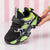 Sneakersi Copii Negri din Piele Ecologica Cod: 6916A (E2)