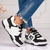 Pantofi Dama Sport Negri din Piele Ecologica Cod: K602-1 (X2)