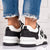 Pantofi Dama Sport Negri din Piele Ecologica Cod: K602-1 (X2)