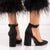 Pantofi Dama cu Toc Negri din Piele Ecologica Cod: Y7057 (O2)