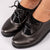 Pantofi Dama Casual Gri din Piele Eco Lacuita Cod: K67-3 (A1)