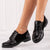 Pantofi Dama Casual Negri din Piele Ecologica Cod: K61-1 (AA1)