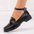 Pantofi Dama Casual Negru din Piele Ecologica Cod: E616 (R3)