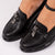 Pantofi Dama Casual Negru din Piele Ecologica Cod: E616 (R3)