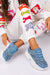 Sneakersi Dama Albastri din Piele Ecologica Cod: H209 (B5)