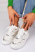 Pantofi Dama Sport Albi din Piele Ecologica Cod: 23705 (C4)