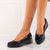 Pantofi Dama Casual Negri Din Piele Ecologica Cod: W-31 (E2)