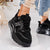 Pantofi Dama Sport Negri din Piele Ecologica Cod: ABC-385 (G3)